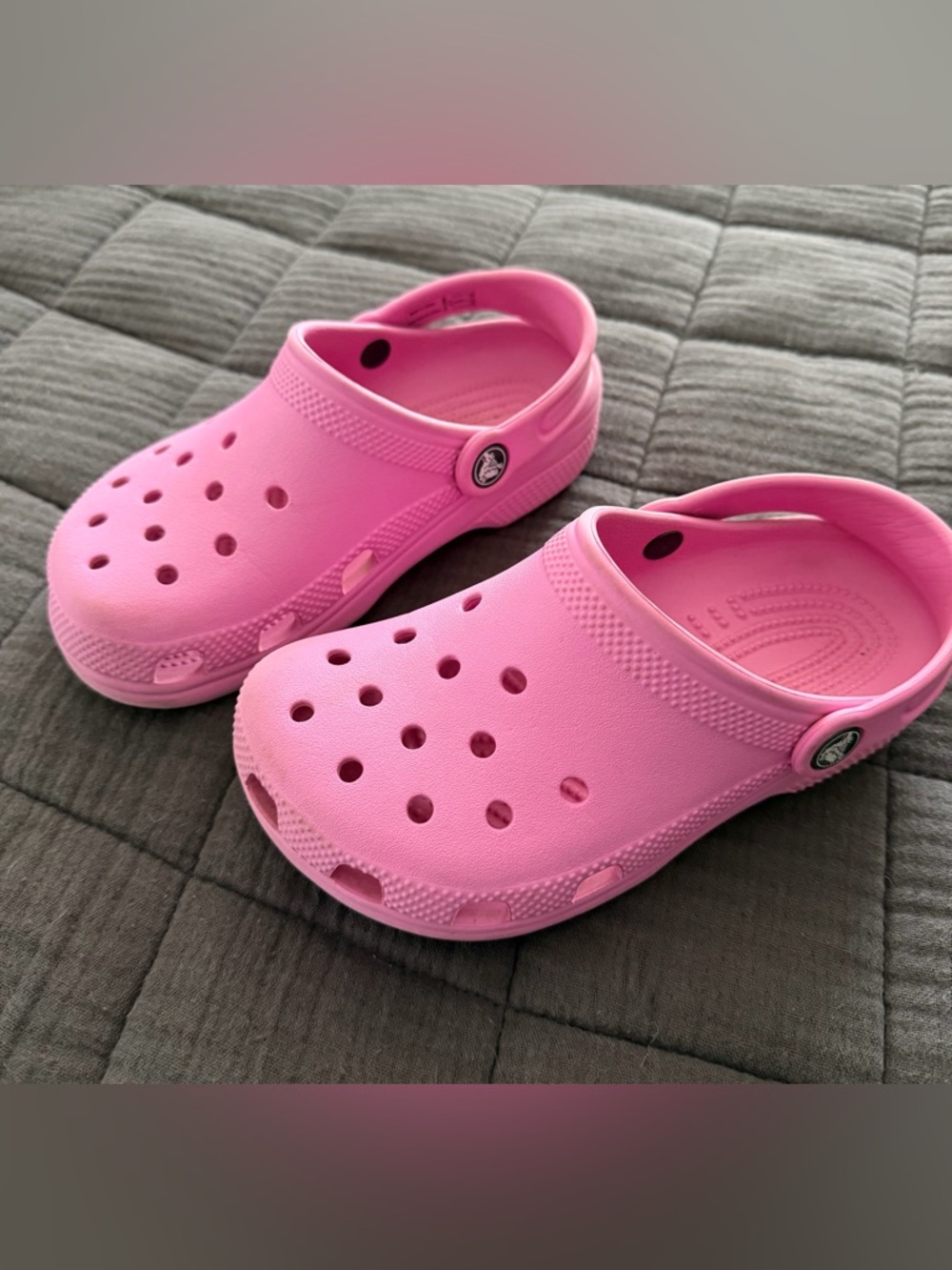 Kids Pink Crocs